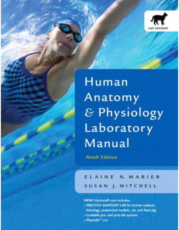 Human Anatomy and Physiology Lab Manual, Cat Versi...