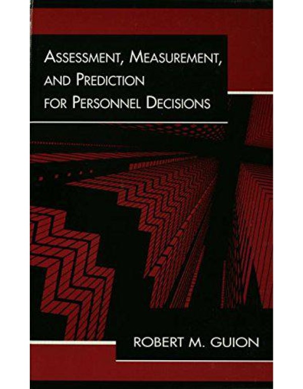 Assessment, Measurement, and Prediction for Person...