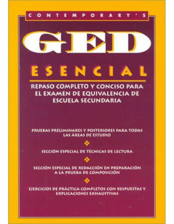 Contemporary's GED Esencial (Spanish Edition)