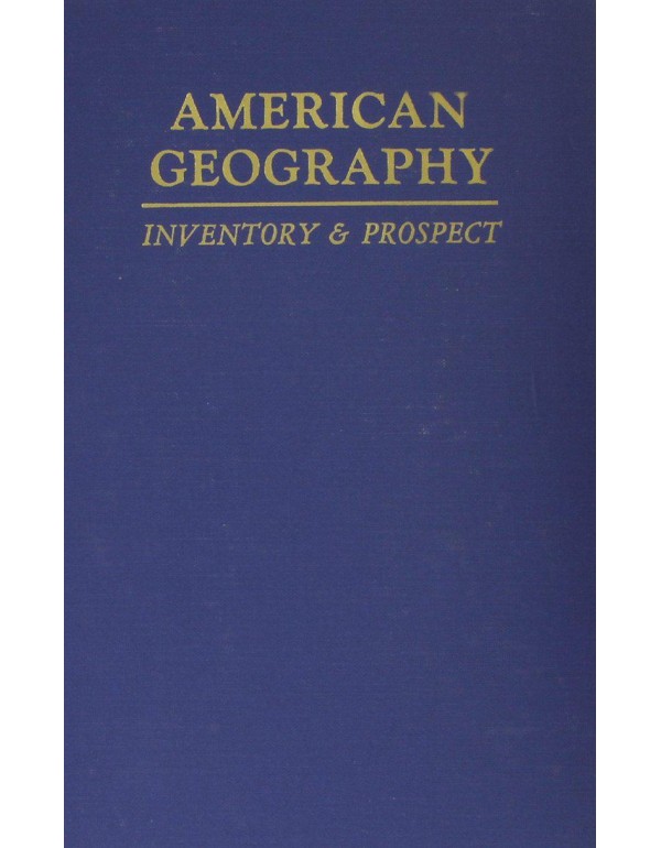 American Geography: Inventory and Prospect