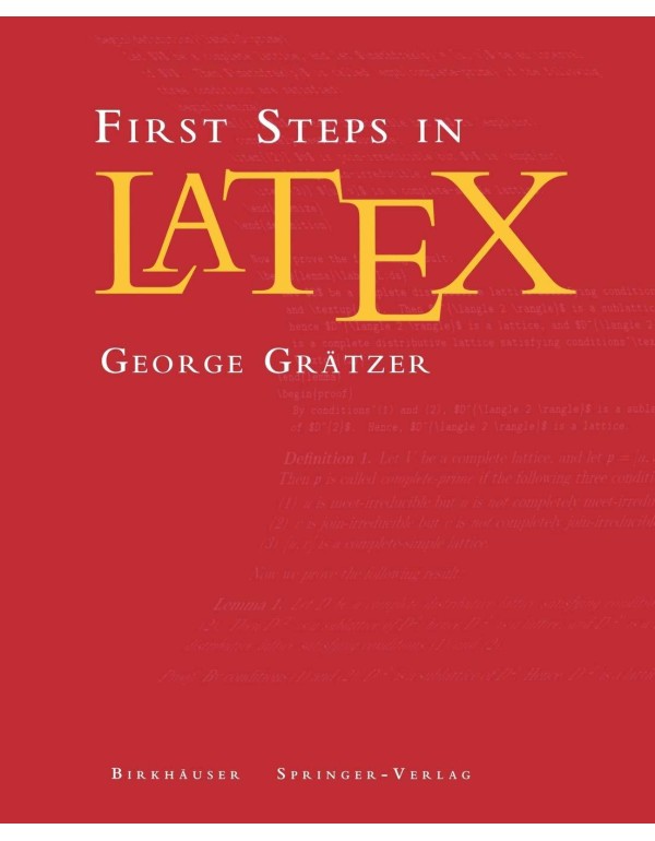 First Steps in LaTeX