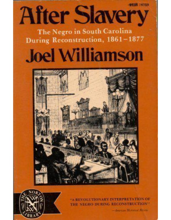 After Slavery: The Negro in South Carolina During ...