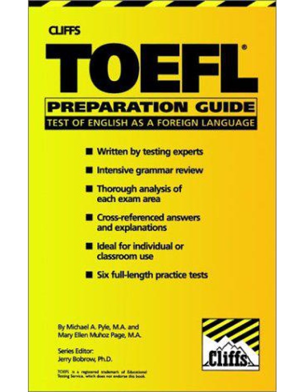 Cliff's Toefl Preparation Guide