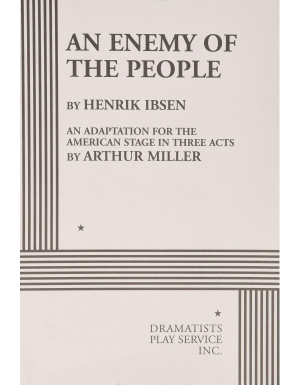 An Enemy of the People (Acting Edition for Theater...