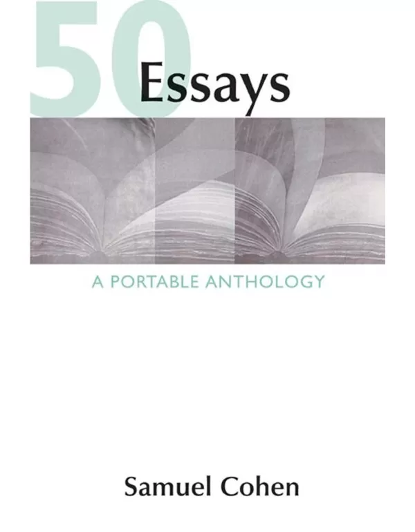 50 Essays: A Portable Anthology