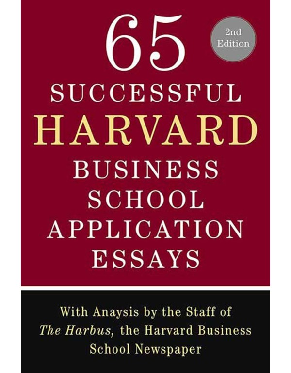 65 Successful Harvard Business School Application ...