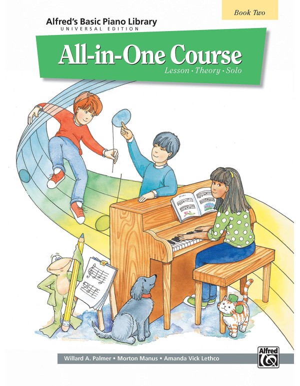 Alfred's Basic Piano Library All-in-One Course, Bo...